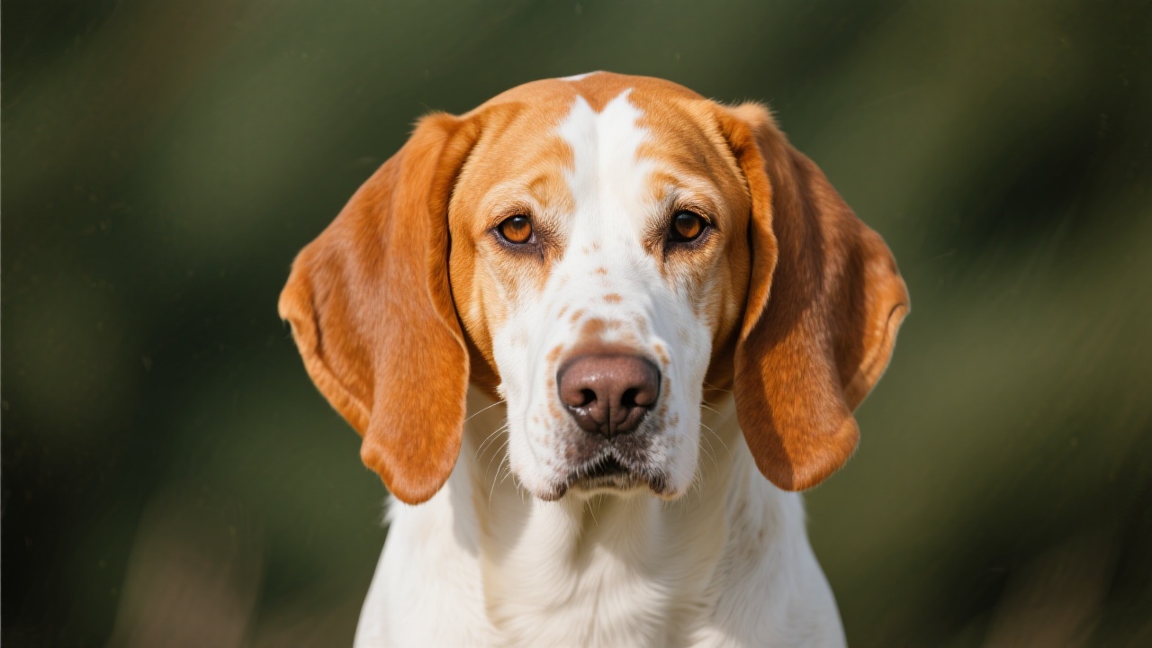 大英法白橙猎犬 主视图